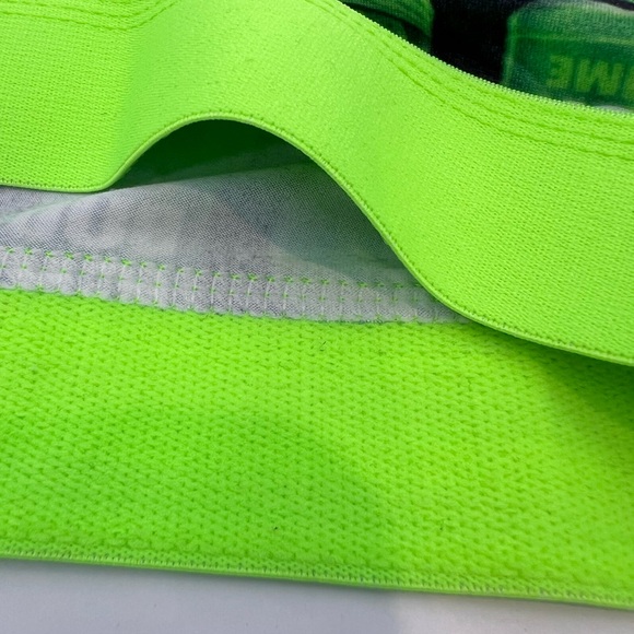 CRAZY BOXER BUD LIGHT GREEN & BLACK COLOR LARGE SIZE 92% POLYESTER 8% ELASTHANNE - Picture 9 of 10